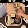 Bolsa de Maquiagem Portátil Multifuncional Grande Capacidade Nova 2025 Bolsa de Viagem Impermeável Armazenamento com Divisórias Cosméticos Lavar
