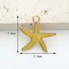 Estrela do Mar Peixe Cauda de Peixe Cruzada Acessórios para Joias DIY Série Oceano Joias DIY Feitas à Mão Joias DIY com Gotejamento de Óleo de Alta Qualidade