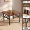 Mesa Plegable, Mesa de Comedor para Uso Doméstico, Mesa Cuadrada Simple para Apartamentos Pequeños, Mesa de Comedor Portátil para Mercados Nocturnos, Mesa para Puestos Exteriores