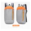 Mochila plegable ligera y sencilla al por mayor, mochila portátil para estudiantes, bolsa de viaje, bolsa de almacenamiento, impresión de logotipo.