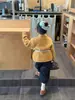 Invierno 2025 Nuevo Estilo Coreano Ropa para Niños Suéter Grueso de Doble Capa para Niñas Suéter Grueso para Bebés y Niños