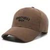 Gorra de Béisbol de Pana de Color Sólido Nueva para Otoño e Invierno, Gorra Simple Casual para Exteriores con Letras y Visera de Pato para Protección contra el Frío y Calidez para Hombres y Mujeres