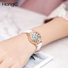 C018 Reloj de Celebridad de Internet para Mujer Sencillo Coreano Retro Artístico Estilo Universitario Temperamento Casual Reloj Impermeable para Mujer