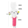 Bbsky cocodrilo burro mono sonajero de mano para bebé palo BB juguete para bebé 0.055