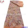 Industria pesada cuentas de tubo bordado cuentas coloridas encaje de malla accesorios vestido de noche vestido de novia vestido encaje