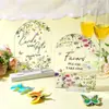 Decoración de Letrero de Escritorio Acrílico para Nuevo Producto Transfronterizo Decoración Navideña de Agradecimiento Tarjeta de Mesa con Base Tarjeta Decorativa