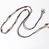 Accesorios de Cadena para la Cintura para Mujeres Estilo Étnico Bohemio con Falda Verano Cuerda Trenzada para la Cintura Cinturón Decorativo Vestido Suéter