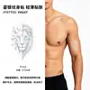 Adesivo de Tatuagem Prata Leão Tigre Quente Textura Prata Dorso da Mão Braço À Prova d'Água Duradouro Personalidade Tatuagens Adesivas Legais