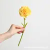 Claveles artificiales, flores falsas, flores de seda, regalos para el Día del Maestro, el Día de la Madre, el Día de la Mujer, arreglos florales para la sala de estar del hogar, arte floral decorativo