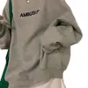 Venta al por mayor transfronteriza2026 Nuevo estilo Sudadera con cuello redondo y forro polar para mujer, Diseño coreano, Sudadera holgada casual de nicho