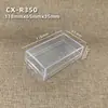 Caja Rectangular Transparente de Plástico/Caja Exhibidora para Empaque de Regalo/Caja de Cristal Acrílico/Caja de Almacenamiento Completamente Transparente