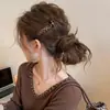 Pinza para el Cabello Retro con Flecos Accesorios para el Cabello Pinza para el Cabello Estampado de Leopardo Pinza de Pato Linda de Lana Barrette Estilo Pequeño Perfume Floral para Mujer Accesorios para el Cabello