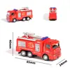 Juguetes de Autos de Aleación para Niños Vehículos de Ingeniería Metálicos Excavadoras Vehículos de Saneamiento Urbano y Tráfico Modelo de Coche Adornos Regalos