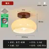 Nueva lámpara de techo minimalista estilo chino para pasillos, corredores, entradas, balcones y habitaciones pequeñas; luz LED redonda para entradas; acabado de hierro