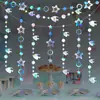 Decoraciones de Actividades de Temporada de Regreso a Clases con Temática Oceánica de Verano para Jardín de Infantes Adornos Colgantes de Cumpleaños Medusas Burbujas Banderines