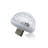 Luz de bola mágica controlada por voz RGB teléfono móvil Android Apple usb bola mágica de cristal mini luz de color coche dj luz de escenario