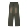 Marca de moda Jiayiku Otoño 2025 Nuevo Pantalones Deportivos Retro Americano Hip-Hop con Remaches Sueltos Caídos de Pierna Ancha