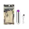 Mini ovo saltador recarregável Bullet, masturbador feminino Second Tide, plugue anal com forte choque e baixo, bastão de massagem AV, suprimentos para adultos