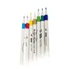 Caja Azul de PVC Caja Verde Marcadores Acrílicos para Arte, Opacos y Apilables por Color, Adecuados para el Dibujo de Estudiantes de Primaria, Punta Dura, Fina