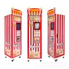 Máquina expendedora de palomitas de maíz totalmente automática personalizable para supermercados, fabricante de máquinas expendedoras de palomitas de maíz de autoservicio
