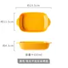 Queijo Assado Arroz Assado Placa de Panificação Cerâmica Doméstica Binaural Baking Bowl Forno de Micro-ondas Nordic Western Food Plate Prato de Prato de Sopa Criativa