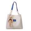 Bolso tote grande de textura popular de este año para mujer 2023 nueva moda casual bolso de clase para estudiantes bolso de viaje