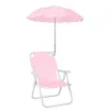 Silla de playa para niños más vendida de Amazon con sombrilla y pinza, silla de pesca ajustable con sombrilla y logo publicitario
