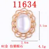 Material de aleación versión coreana de Nuevo encaje hueco Flor de aleación de belleza de cristal placa de flor hebilla de diamante material para manualidades DIY