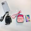 Monedero de Almacenamiento Multifuncional Ins con Cuerda para la Muñeca Adecuado para Funda de Teléfono Móvil Accesorios para Bolsos DIY Llavero Funda para Auriculares Portátil