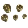 Piezas de Latón Piezas CNC Mecanizado de Piezas Ferretería de Precisión No Estándar Accesorios Torno CNC Procesamiento de Tuerca de Casquillo de Cobre No Estándar