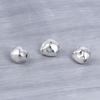 Plata s925 plata lisa patrón de martillo irregular cuentas de plata hechas a mano cuentas sueltas diy pulsera Xizang accesorios de joyería de plata material