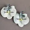 Cabeça de Flor de Orquídea Phalaenopsis Artificial, Textura de Película Impressa em 3D, Buquê Exquisito para Decoração de Casamento e Lembrança