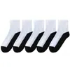 Calcetines de Color Sólido para Niños, Calcetines de Media Pantorrilla para Niños, Calcetines Deportivos de Primavera y Otoño, Calcetines Blancos para Estudiantes de Primaria y Secundaria, Calcetines para Niñas al por Mayor