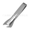 Pinza para hielo de acero inoxidable 304, pinza para hielo gruesa, pinza para hielo pequeña, limón, fruta, tamaño pequeño, azúcar grande, comida.