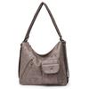 Bolso Cruzado de Hombro de Cuero Suave de Moda para Mujer, Mochila Versátil de Tres Usos para Mujer, Bolso Tote de Moda de Gama Alta para Viajes Diarios