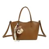Bolso Bandolera para Mujer para Ir al Trabajo, Nuevo Bolso Cubo de Moda Vintage Primavera 2026, Bolso de Mano Tendencia y Único Estilo Coreano