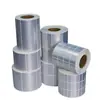 Papel Etiqueta Plateada Asiática Impermeable y Resistente al Desgarro Etiquetas Adhesivas PET Plateado Mate para Equipos Electrónicos Pegatinas de Dragón Plateado Mate Blanco Brillante