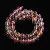 Cuentas de Cristal Fantasma de Vidrio de Colores Accesorios para Joyería DIY Cuentas de Cristal con Agujero Recto Cuentas Semi-Terminadas Listas para la Venta