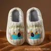 Pantuflas de algodón para niños, pantuflas de invierno para interiores para mujer, afelpadas y cálidas, con suela gruesa, adecuadas tanto para interiores como para exteriores, antideslizantes, y disponibles como juego para parejas, también para hombres