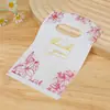 Estoque Pronto do Fabricante Sacolas Pequenas para Joias, Sacolas de Presente, Sacolas de Plástico (Tote Bags), Sacolas de Boca Plana com Quatro Dedos, Sacolas de Loja Boutique, Comércio Exterior Transfronteiriço