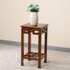 Soporte de Flores de Madera Maciza, Soporte para Pecera, Mesa Auxiliar, Soporte para Bonsái, Artículo Decorativo, Artesanía de Mesa, Piedra Única, Piedra Rectangular de Estilo Chino