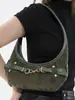 Yaozi 2026 outono inicial nova moda bolsa de ombro para o dia a dia com design sofisticado, bolsa tote estilo americano doce e legal para mulheres