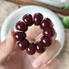 Pulsera Bodhi Estilo Navidad, Nueva Pulsera de Joyería Cultural Estilo Chino, Cuentas Budistas de Círculo Único Suaves al Tacto, Accesorio de Juego Suave para Enrollar en el Dedo Venta al por Mayor