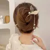 Pasador de Pelo Estilo Antiguo Pasador de Pelo de Gama Alta Cola de Sirena Borla Elegante Perla Pedrería Pasador de Pelo Joyería de la Dinastía Han para Mujeres