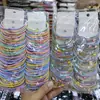 Elásticos de Cabelo com Bola de Strass Série Chá com Leite Estilo Coreano, Presilhas de Cabelo de Contas Douradas com Desenhos, Cordas de Cabelo, Acessórios de Cabelo de Loja de Dólar, Adornos de Cabeça, Suprimentos para Vendedores Ambulantes