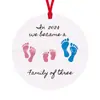 Pendente Decorativo Acrílico Transfronteiriço Decorações de Cena Bola de Natal Decorações de Árvore Decoração Pendurada Artesanal Arte