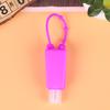 Em estoque atacado trapezoidal desinfetante para as mãos silicone conjunto frasco de perfume conjunto 30ml desinfetante para as mãos