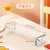 Soporte de Acrílico Personalizado para Galletas, Soporte de Acrílico de Alta Transparencia para Mesa de Postres, Estante de Almacenamiento para Snacks de Panadería, Personalización en Pequeñas Cantidades