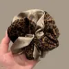 Temperamento Outono Inverno 2026 Novo Prendedor de Cabelo Estilo de Cabelo Atmosfera Francesa Prendedor de Cabelo Xadrez Alta Elasticidade Anel de Cabelo de Intestino Grosso Acessórios de Cabelo