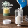 Suministros de Cocina Salero Cuantitativo Transparente Olla para Condimentos de Cocina Caja de Condimentos de Plástico a Prueba de Humedad Salero Casero Botella para Condimentos